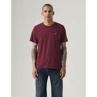 Levi's Original Housemark Pure Cotton Jersey T-Shirt Dark Red