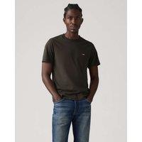 Levi's Original Housemark Pure Cotton Jersey T-Shirt Dark Brown