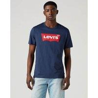 Levi's Pure Cotton Logo T-Shirt Navy Mix