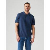 Levi's Pure Cotton Polo Shirt Navy