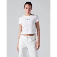 Levi's Cotton Rich Crop T-Shirt White