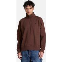 Timberland Exeter River Quarter Zip Sweatshirt Brown