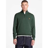 Timberland Williams River Quarter-Zip Sweatshirt Dark Green