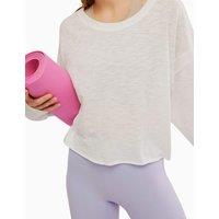 FP Movement My Time Layer Cotton Rich Relaxed Top White