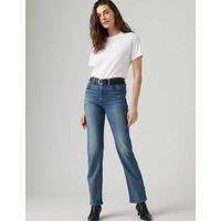 Levi's 723 High Rise Straight Jeans Medium Blue