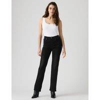 Levi's 723 High Rise Straight Jeans Black