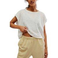 FP Movement My Time Cotton Rich Open Back T-Shirt White