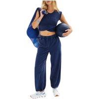 FP Movement 2 Piece Hot Shot Crossover Top & Joggers Set Royal Blue