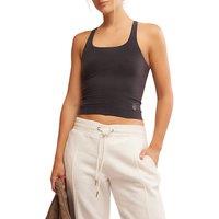FP Movement Go To Smooth Modal Rich Square Neck Vest Top Black/Grey