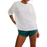 FP Movement Hustle Pure Cotton Round Neck Top White