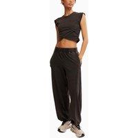 FP Movement 2pc Hot Shot Crossover Top & Joggers Set Black