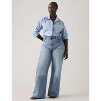 Levi's Ribcage Wide Leg Jeans Light Blue
