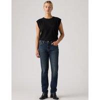 Levi's 501 Straight Leg Jeans for Women Dark Blue