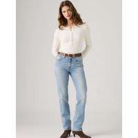 Levi's 501 Straight Leg Jeans for Women Light Blue