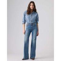 Levi's Ribcage Flare Jeans Mid Blue