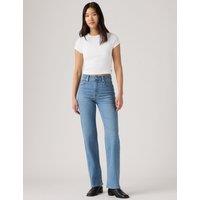 Levi's 723 High Rise Straight Jeans Light Blue