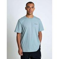 Columbia Outdoor Back Graphic Print Tshirt Light Blue