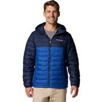 Columbia Powder Lite II Hooded Puffer Jacket Navy Mix
