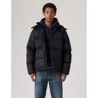 Levi's Regular Fit Padded Hooded Puffer Jacket Black