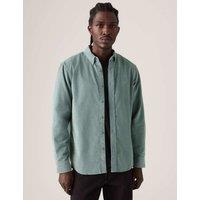 Levi's Regular Fit Corduroy Shirt Grey