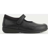Start-Rite Kids' Leather Riptape Mary Jane School Shoes (10 Small-4 Large) Black