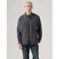 Levi's Relaxed Fit Pure Cotton Denim Overshirt Black