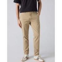 Levi's XX Chino Standard Taper Trousers Beige