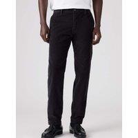 Levi's Tapered Fit Corduroy Chino Trousers Black