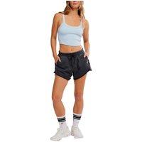 FP Movement Knockout Cotton Rich High Waisted Shorts Black