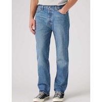Levi's 501 Straight Fit Jeans Mid Blue