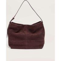 Seasalt Cornwall Suede Shoulder Bag Brown