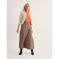 Seasalt Cornwall Cotton Rich Ditsy Floral Midaxi Skirt Multi
