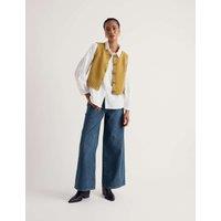 Seasalt Cornwall Pure Cotton Blouson Sleeve Relaxed Shirt White