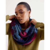 Seasalt Cornwall Modal Rich Printed Snood Blue Mix