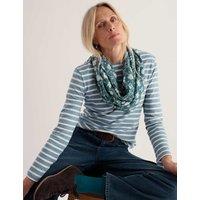 Seasalt Cornwall Modal Rich Floral Snood Navy Mix