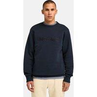 Timberland Hampthon Cotton Rich Crew Neck Sweatshirt Dark Navy