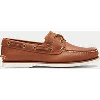 Timberland Leather Classic Boat Shoes Camel Mix