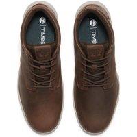 Timberland Parker Street Leather Trainers Brown Mix