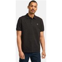 Timberland Pure Cotton Pique Polo Shirt Black