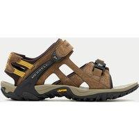 Merrell Kahuna III Suede Riptape Sandals Brown Mix