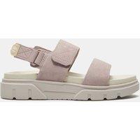Timberland Greyfield Leather Chunky Gladiator Sandals Grey Mix
