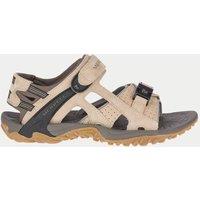 Merrell Kahuna III Suede Riptape Sandals Beige Mix