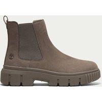 Timberland Greyfield Leather Chelsea Flatform Boots Light Brown