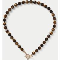 Autograph Autograph Natural Stone T-Bar Necklace Brown