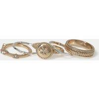 Per Una Per Una Multipack Rings Gold