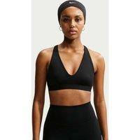 Nike Indy Strappy Seamless Gym Sports Bra Black