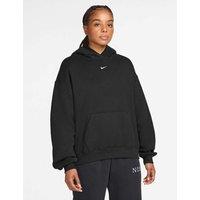 Nike Studio Fleece Oversized Hoodie Black