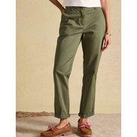 Joules Cotton Rich Slim Fit Chino Trousers Khaki