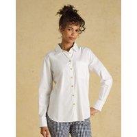 Joules Pure Cotton Collared Shirt White