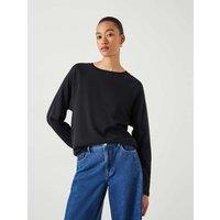 HUSH Pure Cotton Sweatshirt Black